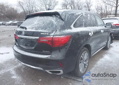 2017 Acura Mdx Technology Package z USA, uszkodzony, nr VIN 5FRYD4H51HB027962